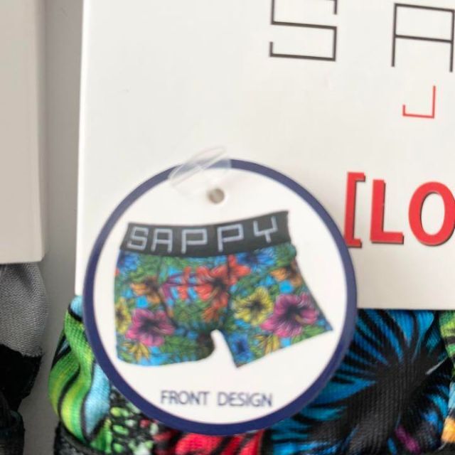 【新品】SAPPY ボクサーパンツ 2枚セット LLサイズ メンズのアンダーウェア(ボクサーパンツ)の商品写真