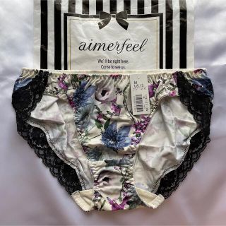 エメフィール(aimer feel)の新品♡エメフィール　ショーツ　パープル　ブルー　花柄　激レア　廃盤　(ショーツ)