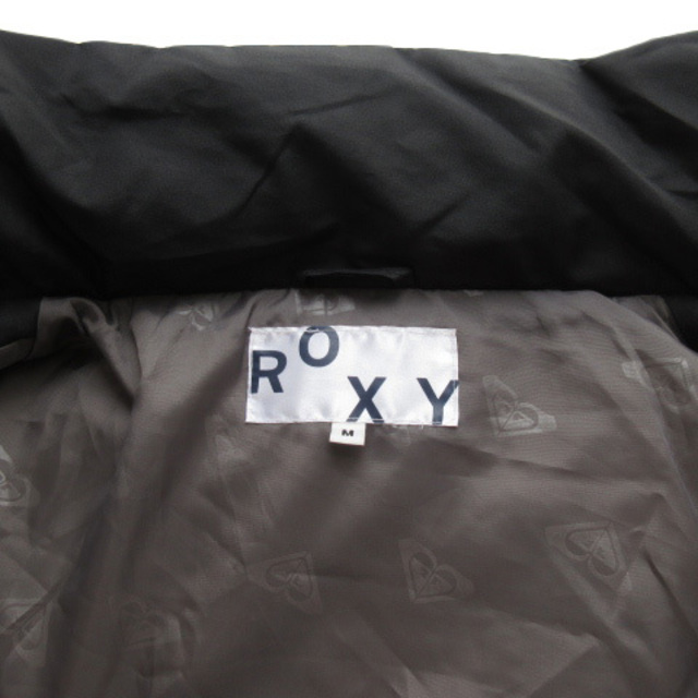 Roxy(ロキシー)のロキシー ROXY ジャケット ダウン フード M 黒 ブラック レディースのジャケット/アウター(ダウンジャケット)の商品写真