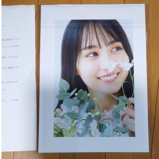 当選品 乃木坂46 賀喜遥香 写真集 まっさら アザーカット ミニブック