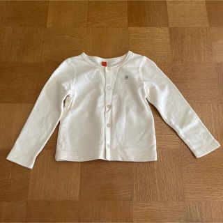 ハッカキッズ(hakka kids)のOrange hakka カーディガン　110サイズ(カーディガン)