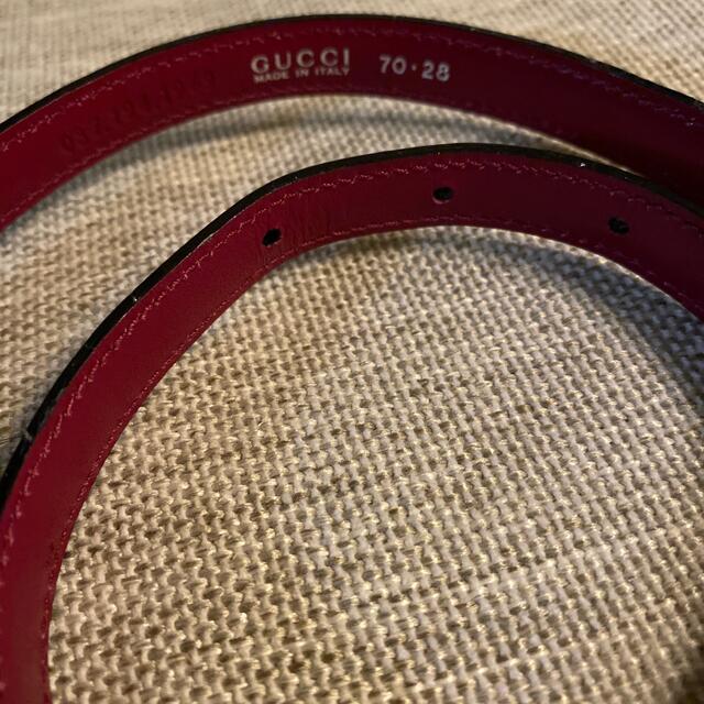 Gucci - GUCCI 正規品 細ベルトの通販 by ララまま's shop｜グッチなら