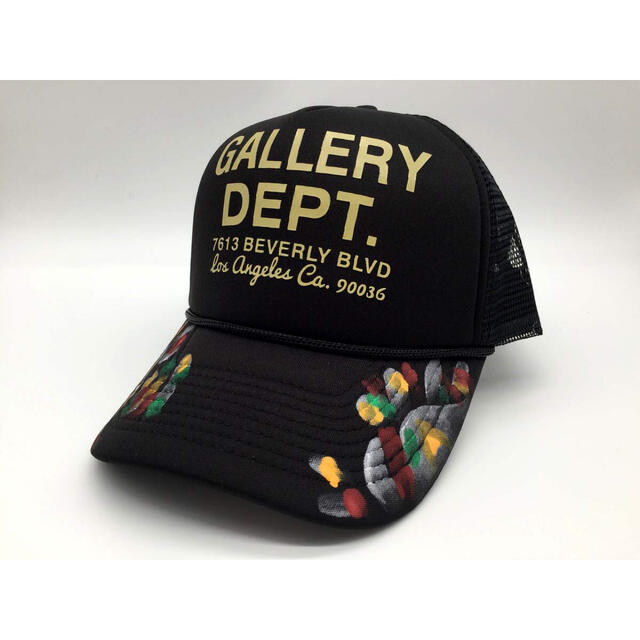 GALLERY DEPT ギャラリーデプト ペイント ロゴ キャップ GALLERY DEPT ギャラリーデプト ペイント ロゴ キャップ