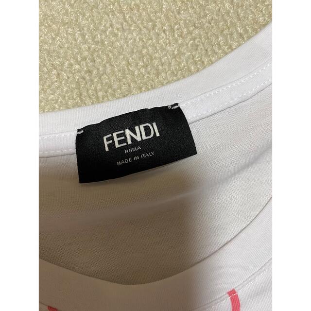 正規　FENDI シャツ　重ね着　プリントシャツ　非売品