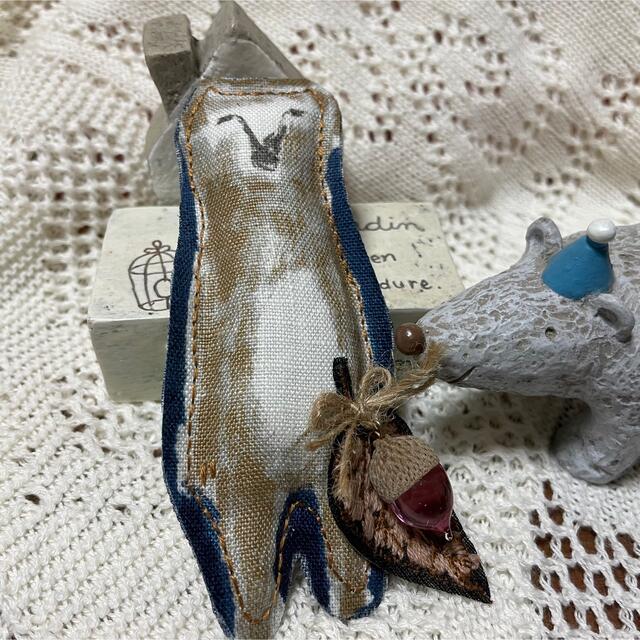 mina perhonen - 確認用手作りブローチ*alive くまさんとキラキラ
