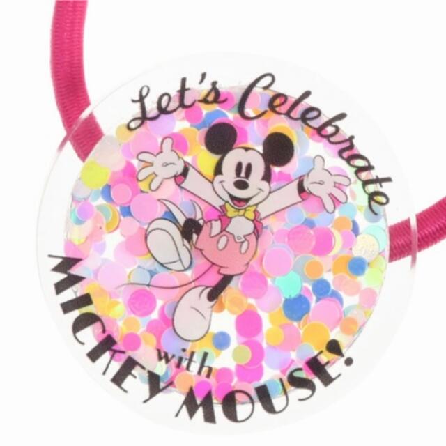 Disney(ディズニー)の<新品>ミッキー ヘアポニー ホログラム 2020 ディズニーストア レディースのヘアアクセサリー(ヘアゴム/シュシュ)の商品写真