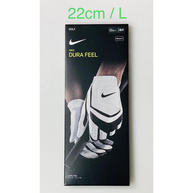 NIKE(ナイキ)の【新品】NIKE ナイキ ゴルフグローブ 両手用 レディース Lサイズ22cm スポーツ/アウトドアのゴルフ(ウエア)の商品写真