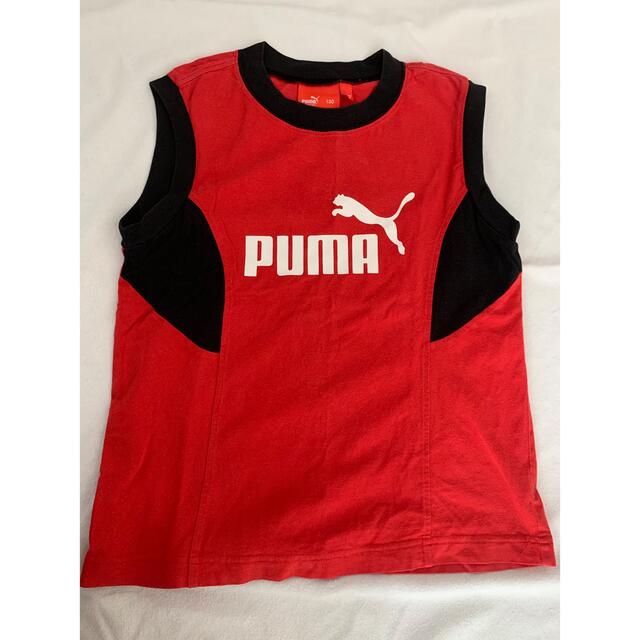 PUMA(プーマ)のプーマ　PUMA 130 ノースリーブ キッズ/ベビー/マタニティのキッズ服男の子用(90cm~)(Tシャツ/カットソー)の商品写真