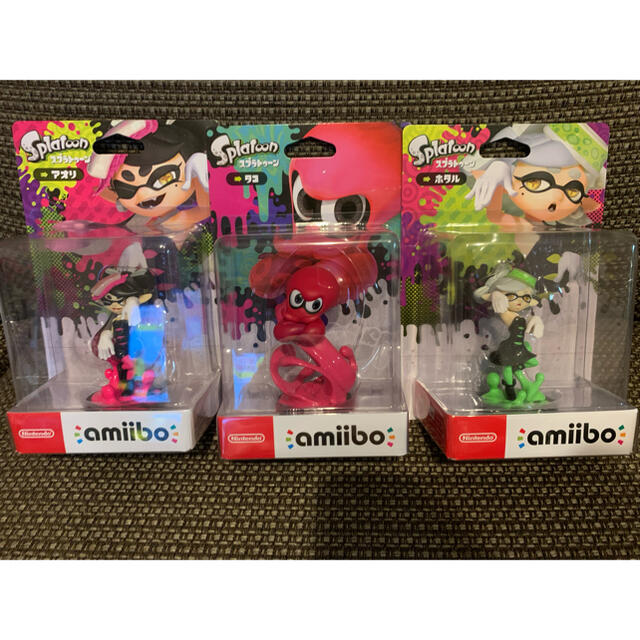 amiibo スプラトゥーン　3セット