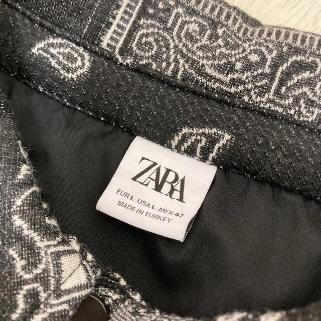 ZARA(ザラ)のZARA ペイズリー  ジャガード コーチジャケット メンズのジャケット/アウター(その他)の商品写真