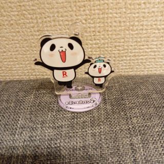 ラクテン(Rakuten)のお買いものパンダ 楽天パンダ アクリルキーホルダースタンド(キャラクターグッズ)