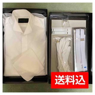 結婚式 新郎 花婿 小物セット 6点セット ドレスシャツの通販 by りく ...