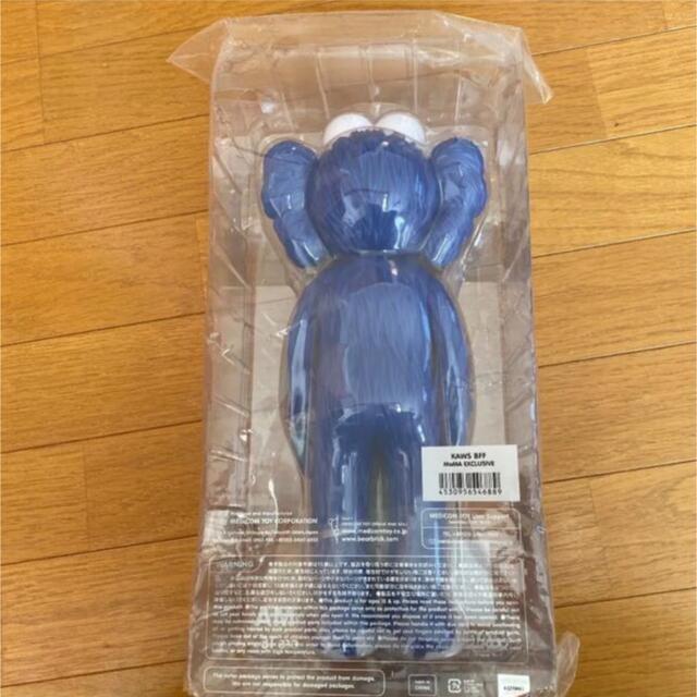 MEDICOM TOY - 未開封 KAWS BFF Blue フィギュア MoMA EXCLUSIVE の