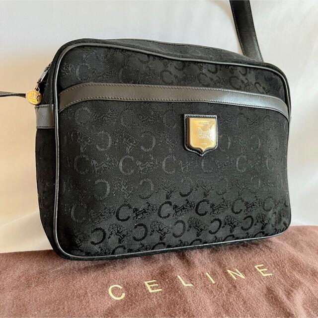 【レア　激安】セリーヌ　CELINE ショルダーバッグ　馬車金具　トリオンフレディース