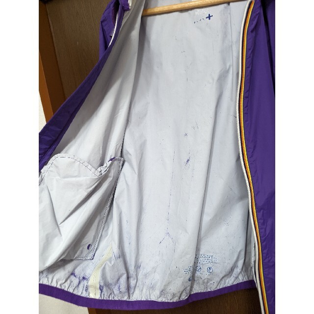ケーウェイ ナイロンジャケット 紫 S レディースのジャケット/アウター(ナイロンジャケット)の商品写真
