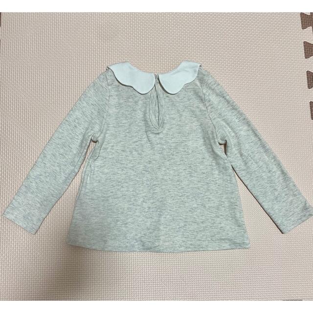 PETIT BATEAU(プチバトー)のPETIT BATEAU   襟付き カットソー　24m/86cm キッズ/ベビー/マタニティのベビー服(~85cm)(シャツ/カットソー)の商品写真