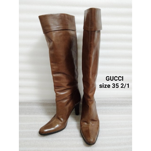 週末限定セール GUCCI グッチ ロングブーツ 靴/シューズ tripkicks.com