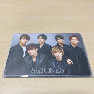 ストーンズ(SixTONES)の【新品未開封】SixTONES会員証ケース(アイドルグッズ)