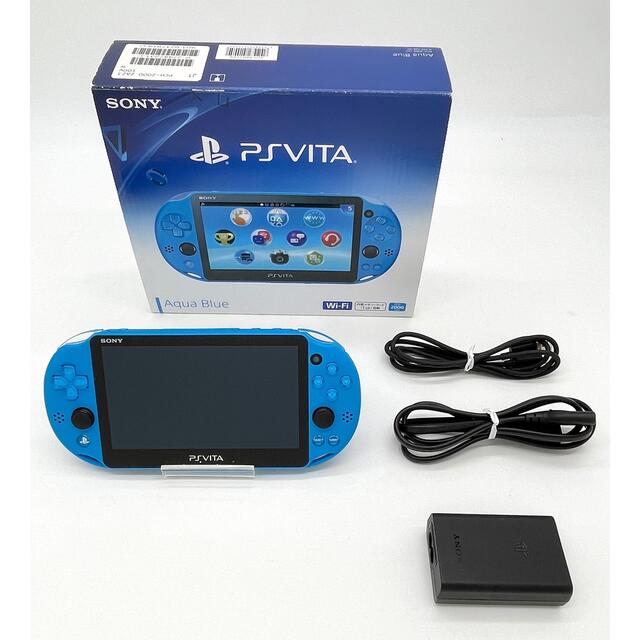 PlayStation Vita - PlayStation Vita アクア・ブルー(2000ZA23)【美品