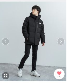 ザノースフェイス(THE NORTH FACE)のノースフェイス韓国限定 GO FREE  DOWN JACKET M(ダウンジャケット)