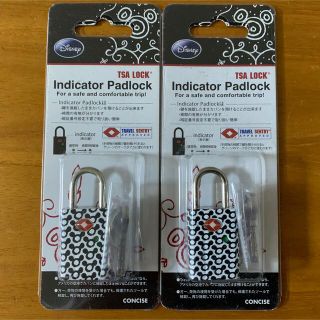 ディズニー(Disney)のDisney Indicator Padlock TSALOCK 南京錠 2ケ(旅行用品)