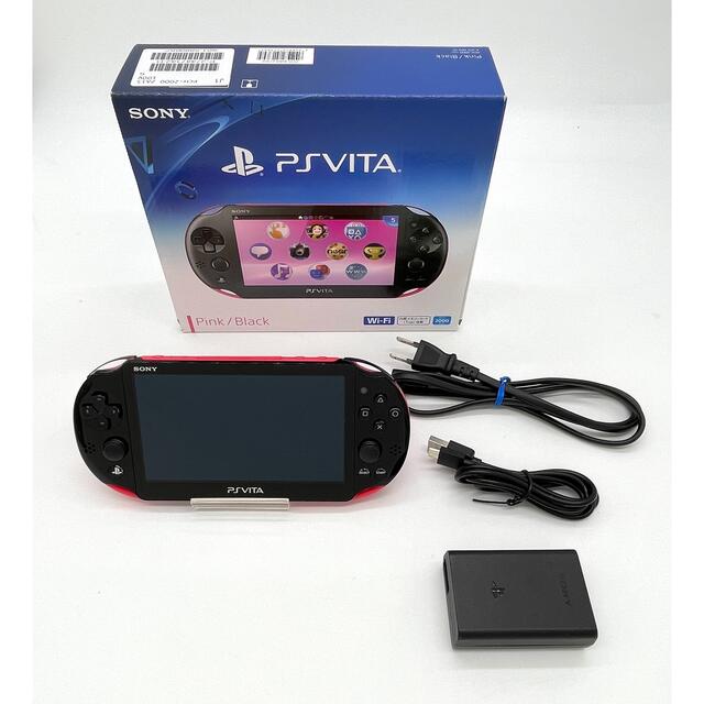 【希少色・充電器付き】PlayStation Vita ピンク・ブラック