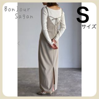 新品タグ付き　ストレッチキャミワンピース　 S    Bonjour Sagan(ロングワンピース/マキシワンピース)