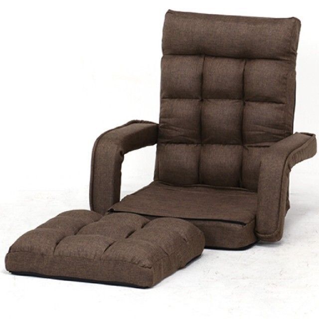 4WAY座椅子 0212 ダークブラウン インテリア/住まい/日用品の椅子/チェア(座椅子)の商品写真