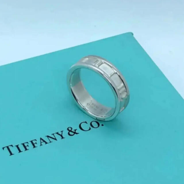 Tiffany & Co.(ティファニー)の極美品　新品仕上げ　Tiffanyティファニーアトラス リング　指輪　10.5号 レディースのアクセサリー(リング(指輪))の商品写真