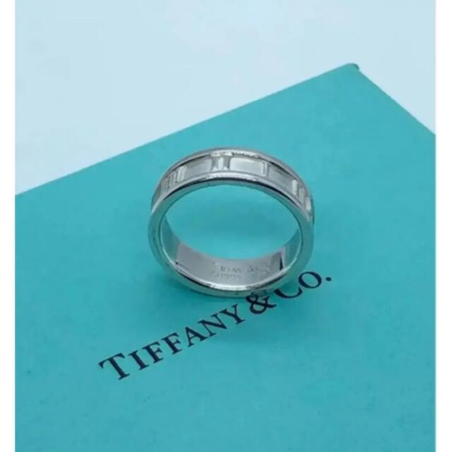 Tiffany & Co.(ティファニー)の極美品　新品仕上げ　Tiffanyティファニーアトラス リング　指輪　10.5号 レディースのアクセサリー(リング(指輪))の商品写真