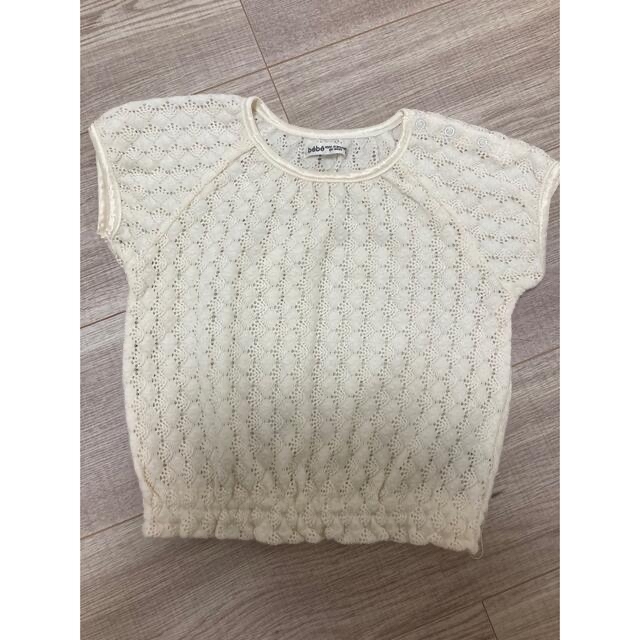 BeBe(ベベ)のべべ　90センチ★トップス　カットソー キッズ/ベビー/マタニティのキッズ服女の子用(90cm~)(Tシャツ/カットソー)の商品写真