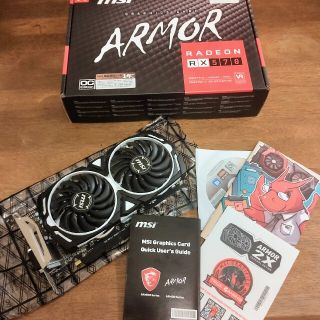 Radeon RX 570 ARMOR 4G OCの通販 27点 | フリマアプリ ラクマ