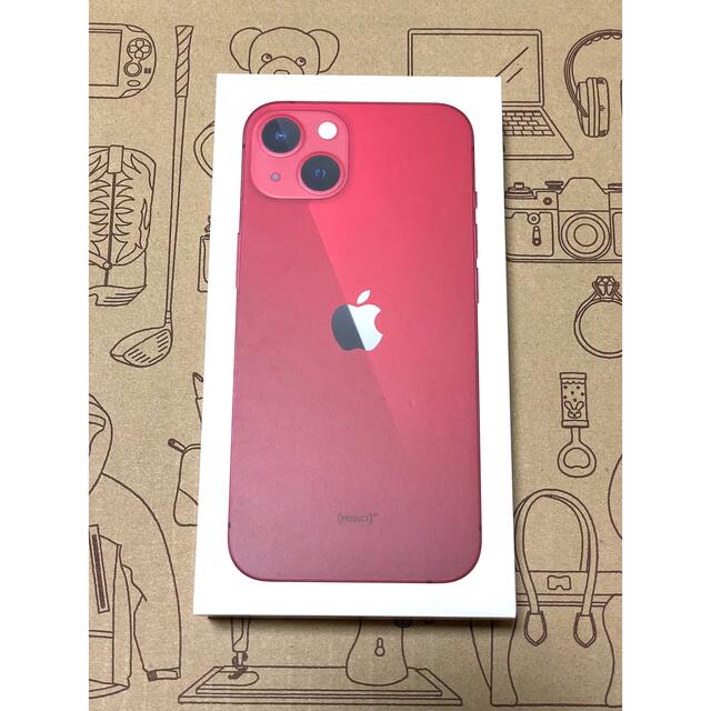 かわいい! iPhone SIMフリー (PRODUCT)RED 256GB 新品未使用 iPhone13