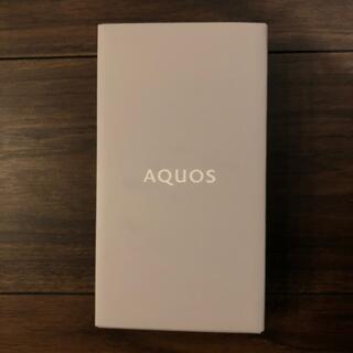 シャープ(SHARP)のSHARP AQUOS sense6 SH-RM19 64GB ブラック 楽天モ(スマートフォン本体)