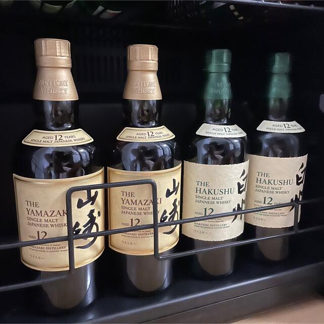 4本セット】サントリー山崎12年・白州12年 2本ずつ 超目玉商品 www