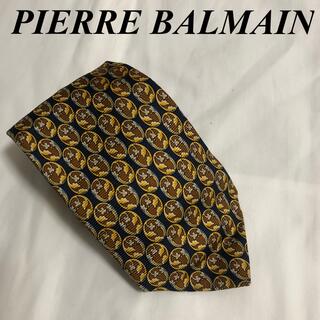 Pierre Balmain - ネクタイ ピエールバルマン シルク スクエア ブロックチェック風の通販｜ラクマ