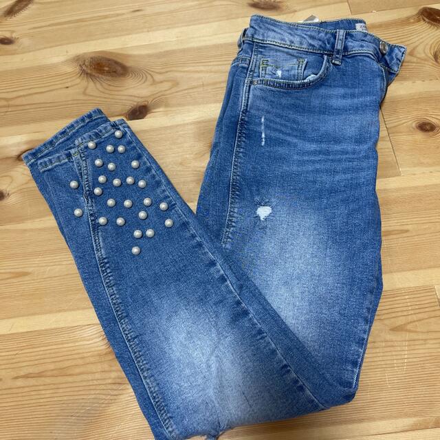 ZARA パールデニム nVC3TY8BIY - www
