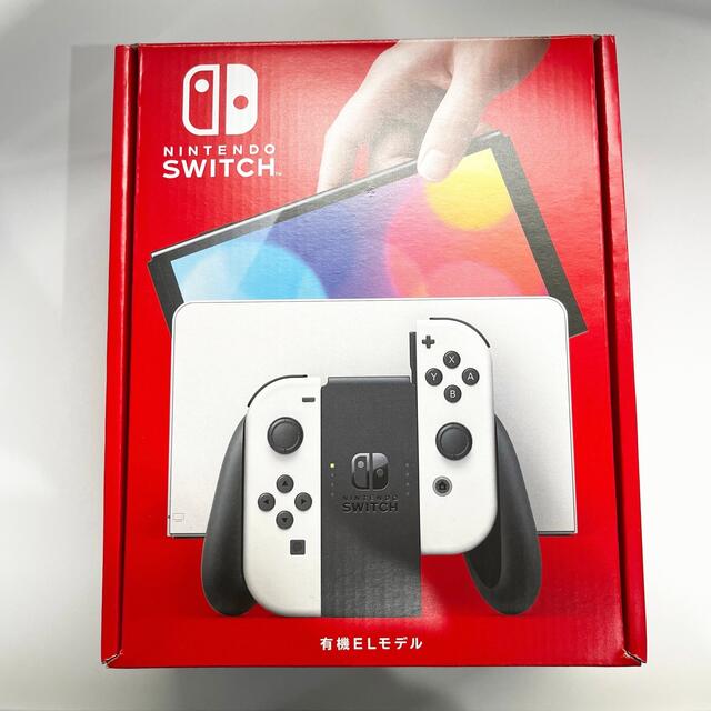 ゲームソフト/ゲーム機本体Switch 有機EL ホワイト