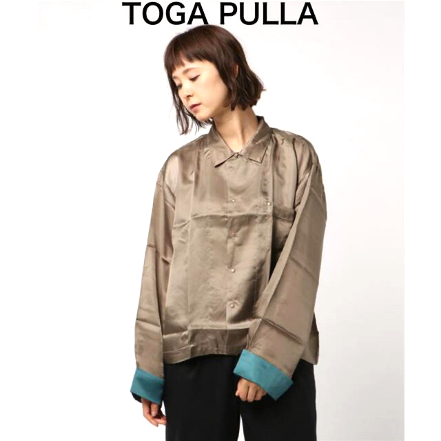 TOGA PULLA キュプラシャツ