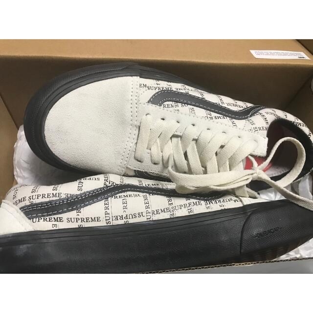 Supreme✖️VANS☆新品未使用