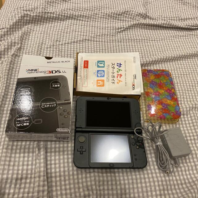 Nintendo 3DS NEW ニンテンドー 本体 LL メタリックブラック ...