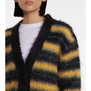 Marni - 新品《 MARNI マルニ 》ブラッシュドモヘア ニット ストライプ