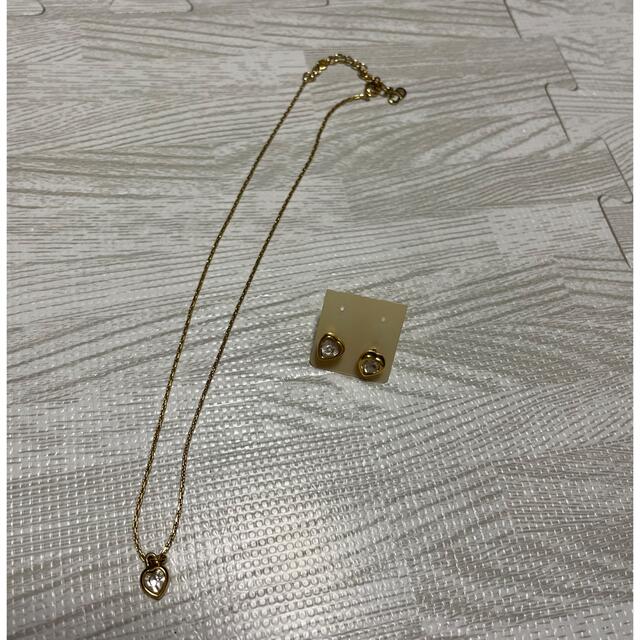 Dior ハートネックレス&ピアスセット ゴールド 新作 65.0%OFF