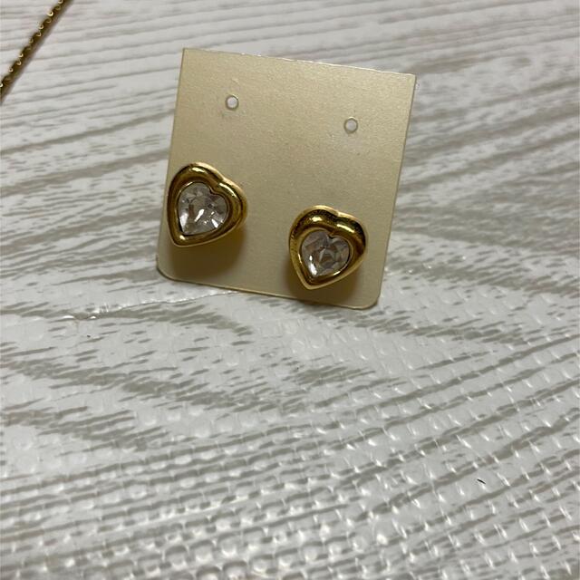 Dior ハートネックレス&ピアスセット ゴールド 新作 65.0%OFF