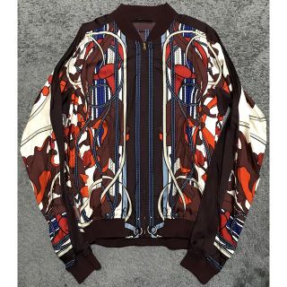 グッチ(Gucci)のGUCCI 総柄シルクブルゾン(ブルゾン)