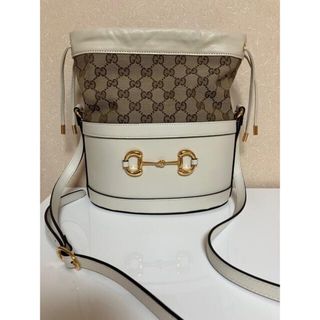 グッチ(Gucci)の正規品　GUCCI グッチ ドローストリング GGスプリーム ショルダーバッグ(ショルダーバッグ)