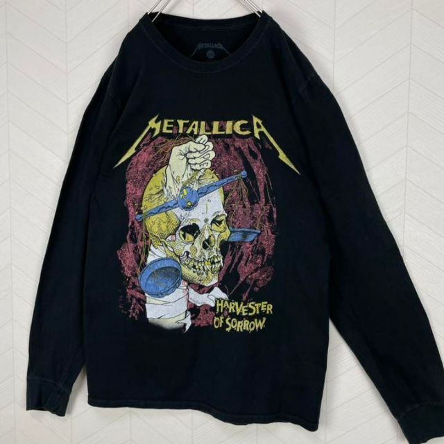 激レア メタリカ 両面プリント tシャツ バンド バンt 音楽