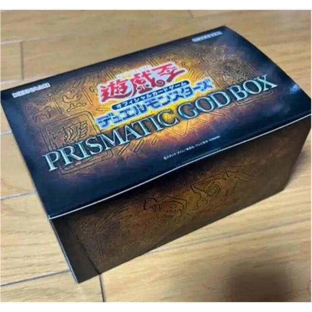 遊戯王　プリズマティック　ゴッドボックス　３箱