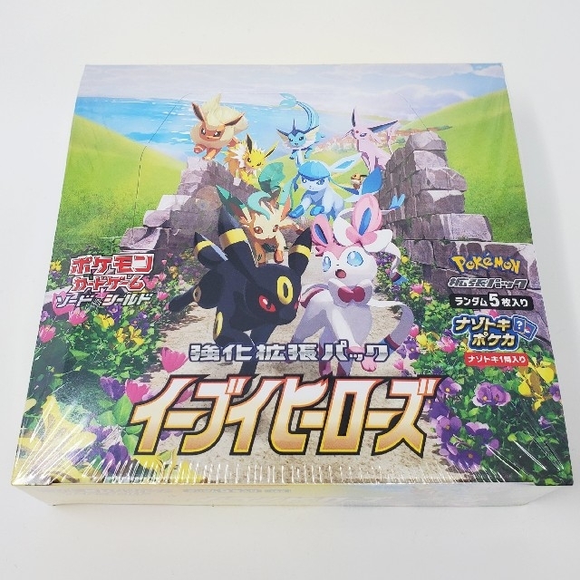 シュリンク付!イーブイヒーローズ 1BOX ポケモンカードゲーム強化拡張
