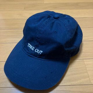 ローリーズファーム(LOWRYS FARM)のローリーズファーム　紺色　TAKE OUT (キャップ)